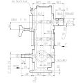 GRUPO COMER (9.732.338.10) 125CV 540rpm RATIO [1:1/1.88:1] D-732A 3 EJES (2x1"3/8z6 Ø64)