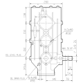 GRUPO COMER (9.732.338.10) 125CV 540rpm RATIO [1:1/1.88:1] D-732A 3 EJES (2x1"3/8z6 Ø64)