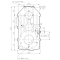 GRUPO COMER (9.732.347.20) 080CV 540rpm RATIO [1:1/1.88:1] DP-732B 2 EJES (1"3/4z20 1"3/8z6)