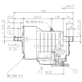 GRUPO COMER (9.819.004.10) 095CV 540rpm RATIO [2.75:1] MV-819F 3 EJES (1"3/8z6 1"3/4z6 HEM Ø50)