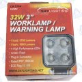 FARO DE TRABAJO LED CUADRADO 3" 3780lm 32W 10-30V IP67 MOD: CA5744