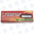 FARO DE TRABAJO LED RECTANGULAR 6" 1600lm 16W 10-30V IP68 MOD: CA5763