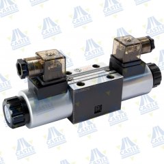 ELECTROVALVULA HIVALL NG6 3 POSICIONES CENTRO P CON T 12v