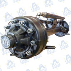 EJE CON FRENO DIRECCIONAL FORZADO 130-090-406x120-280-22-2000 + CILINDRO LANZA TIPO STJ