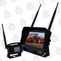SISTEMA DE VIDEO/AUDIO WIRELESS PARA MARCHA ATRAS 4 CANALES Y MEMORIA SD MONITOR 7